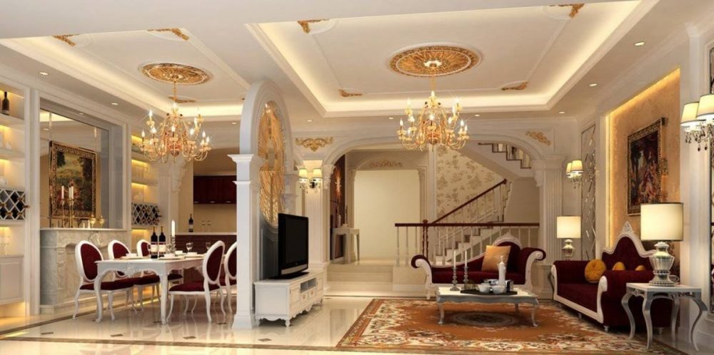 trần thạch cao trang trí hoa văn trần thạch cao trang trí hoa văn