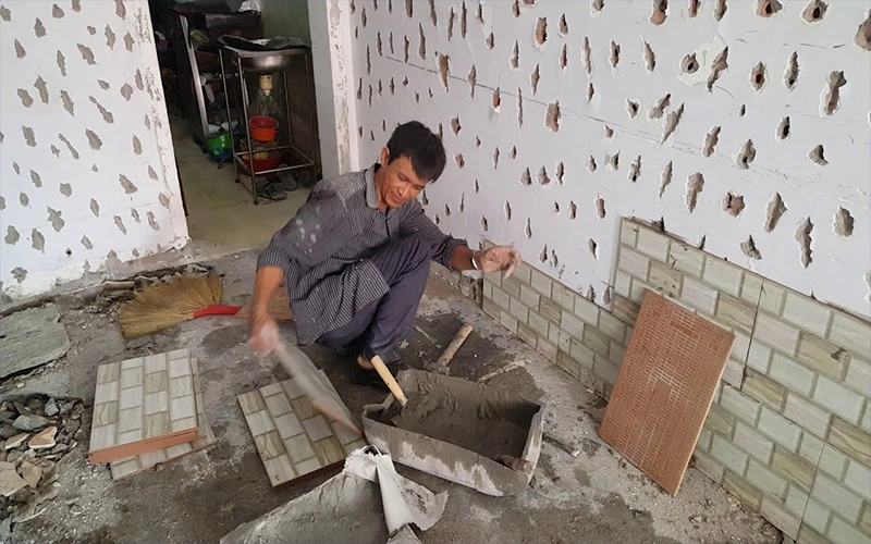 Thợ xây trát ốp lát quận Hà Đông, Hà Nội