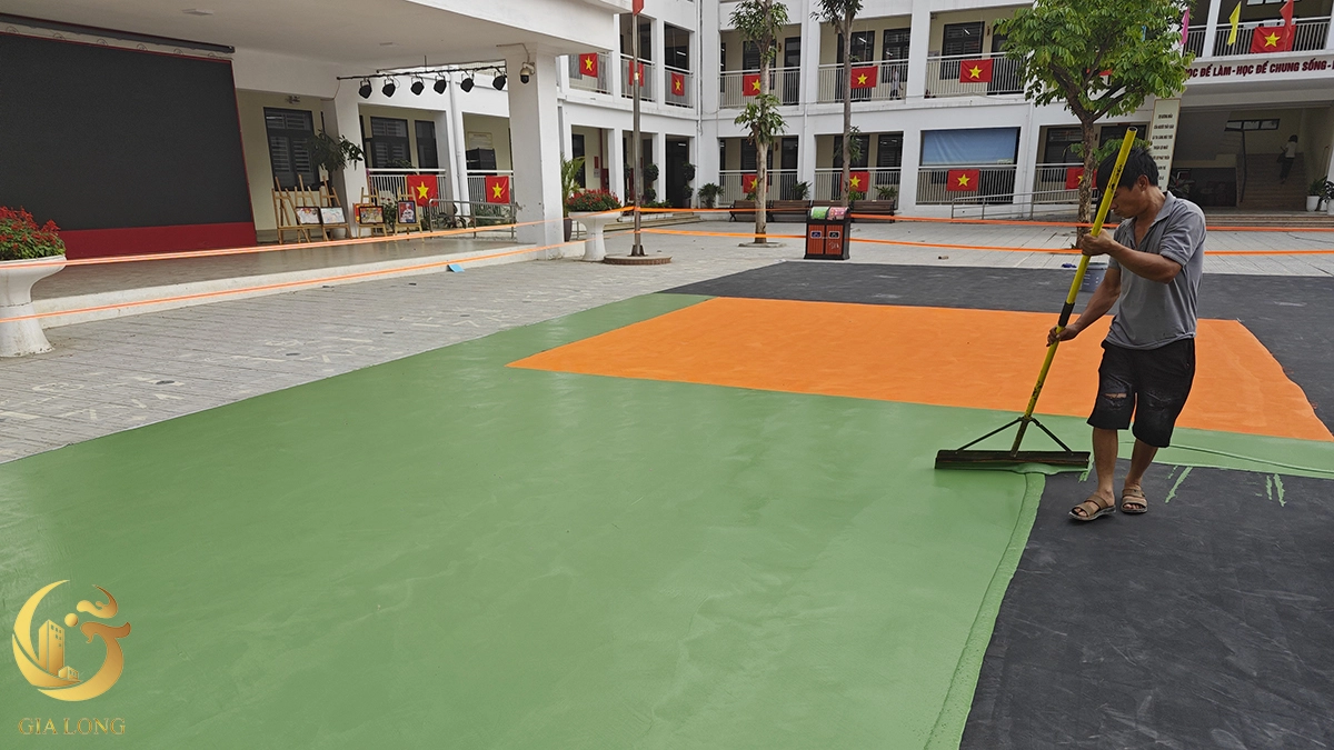 Dự án sân bóng rổ THCS Bế Văn Đàn
