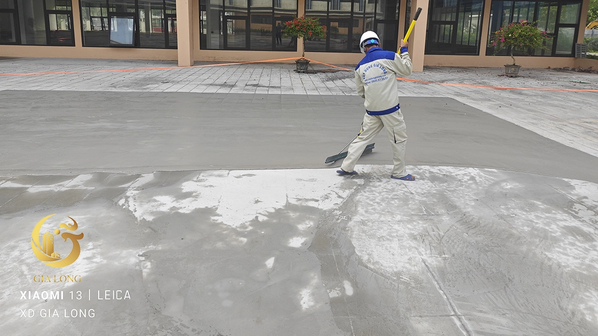 Gia Long thi công sân Pickleball tại Vinh, Nghệ An
