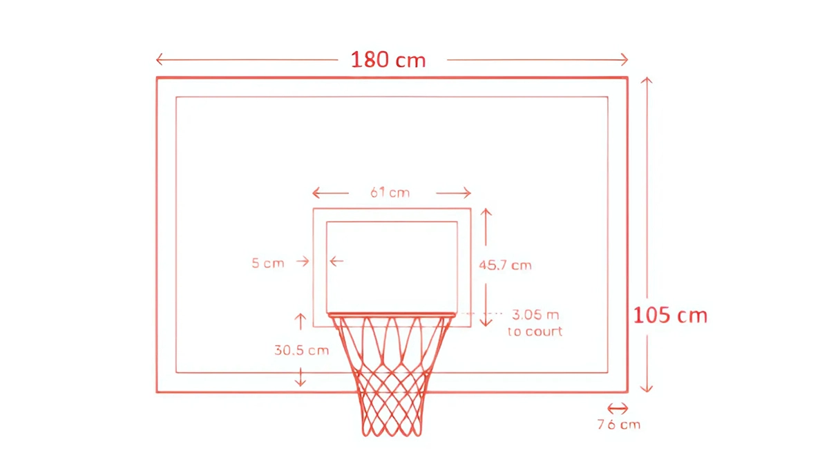 Bản vẽ bảng rổ