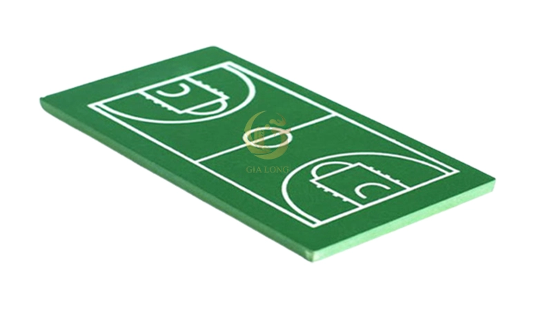 Mẫu sơn sân bóng rổ Silicon Pu