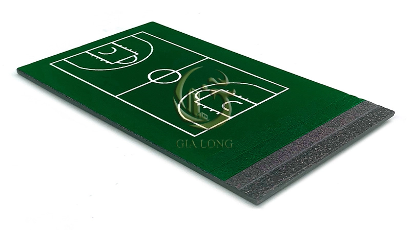 Mẫu sơn sân bóng rổ Acrylic cứng