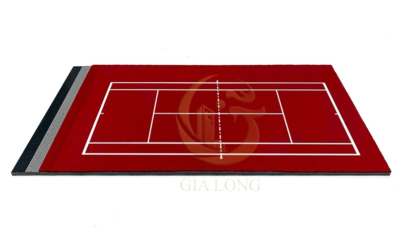 Mẫu bề mặt hệ sơn Acrylic cho sân Tennis