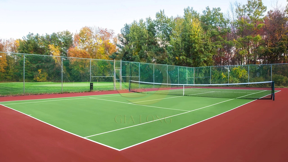 Sân Tennis với kích thước chuẩn