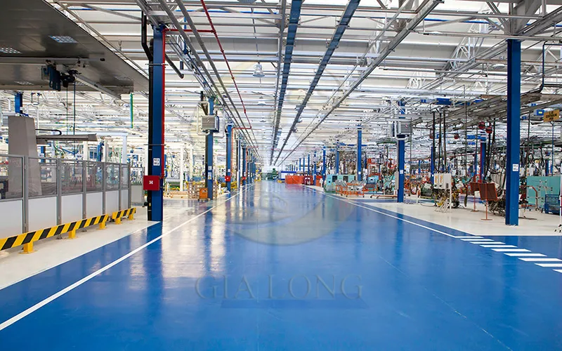 Ứng dụng sơn epoxy cho kho và nhà xưởng chống bụi, dễ vệ sinh