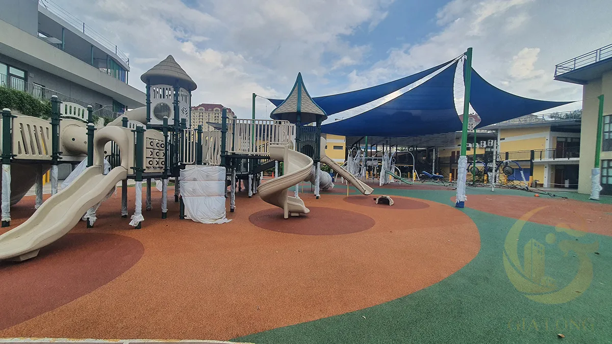 Sàn cao su epdm sân chơi trẻ em chống trượt giảm chấn