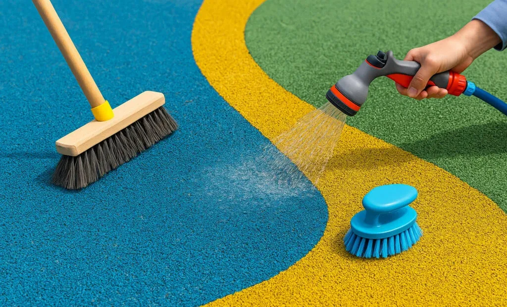 Bề mặt thảm cần được vệ sinh bảo trì thường xuyên